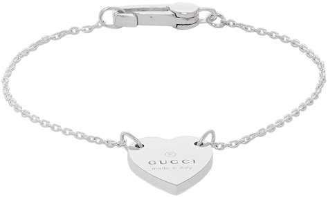 gucci heart collection|gucci heart bracelet with trademark.